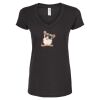 Women's Poly-Rich V-Neck T-Shirt Thumbnail